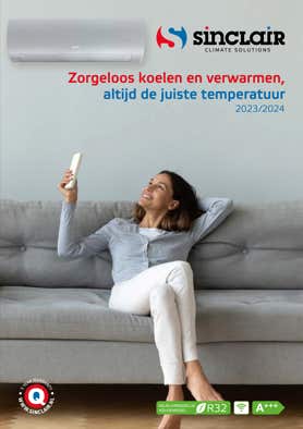 Brochure Sinclair airco installatie